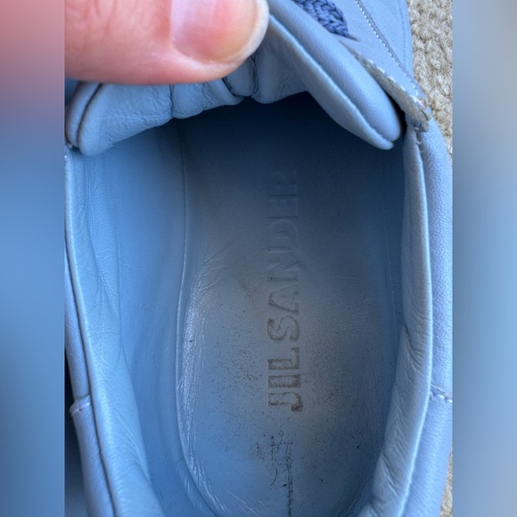 Jil Sander Light Blue Sneakers - Picture 5 of 5
